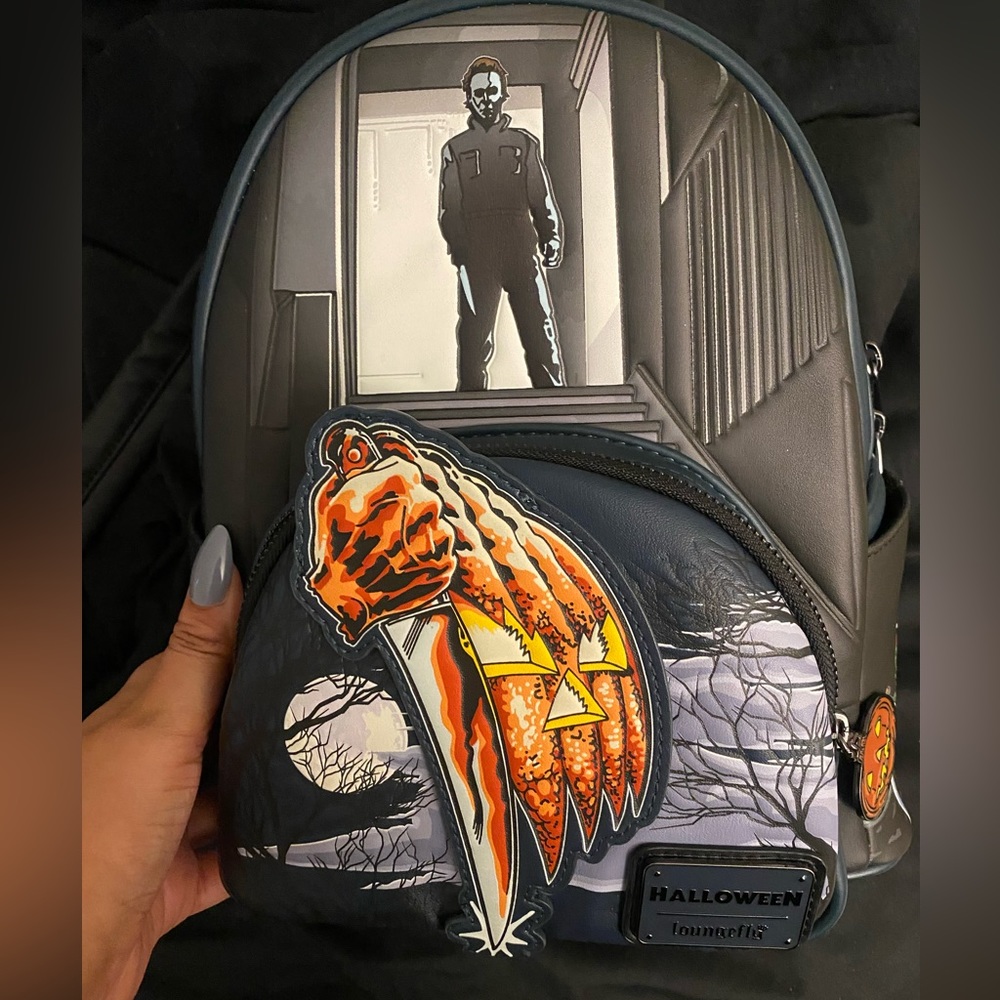 Halloween Michael Myers horror mini loungefly backpack